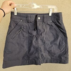 Tittle Nine Dark Gray Active Skirt with Pockets